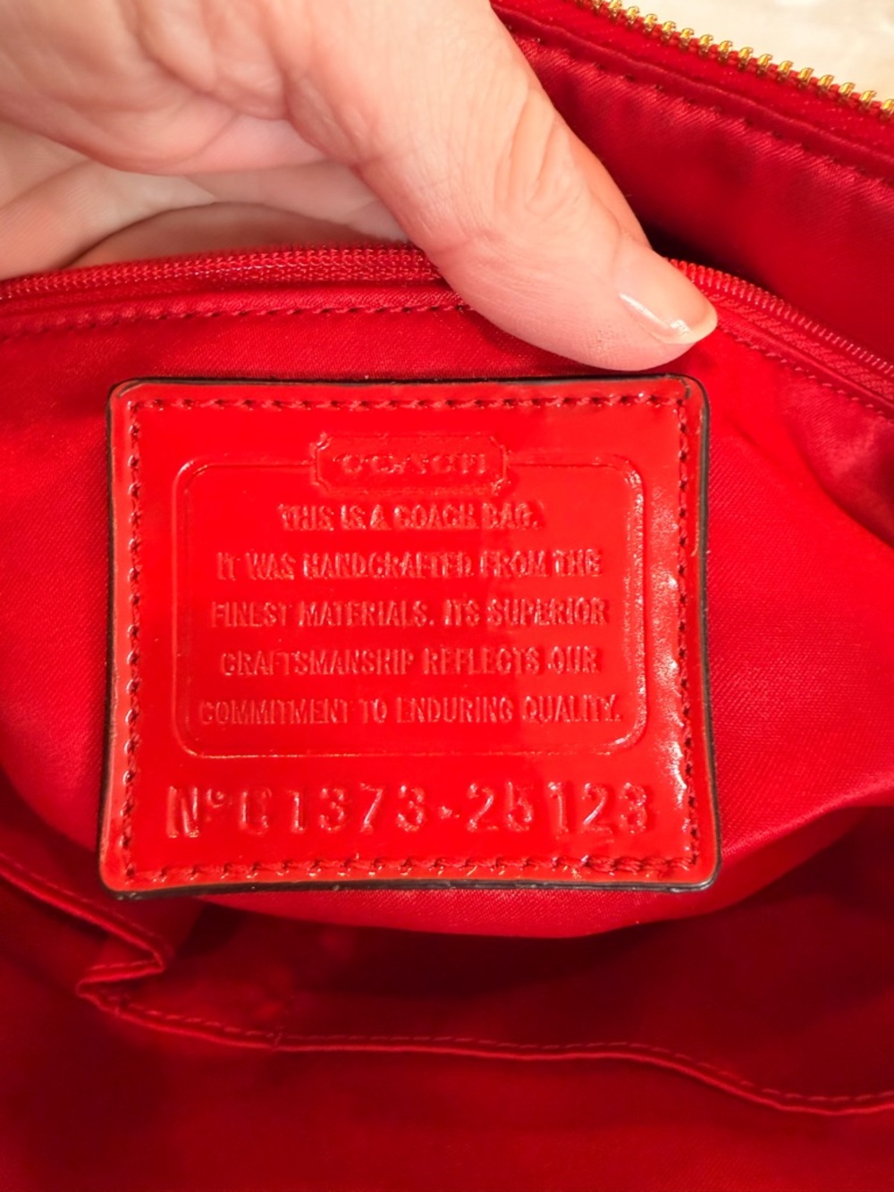 Coach No 25123 Poppy Orange Floral Scarf Tote Satchel - Picture 8 of 14